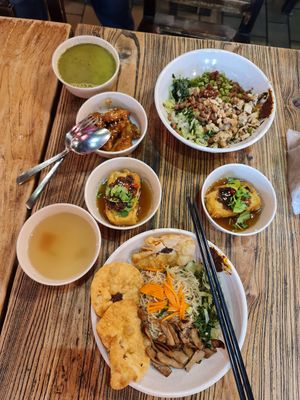 Yummy lunch ~ 17/1/22 at Thunder Tree 擂茶树 - VivoCity in Central Singapore