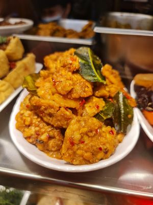 Pineapple tempeh ~ 17/1/22 at Thunder Tree 擂茶树 - VivoCity in Central Singapore