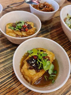 Favourite beancurd ~ 17/1/22 at Thunder Tree 擂茶树 - VivoCity in Central Singapore