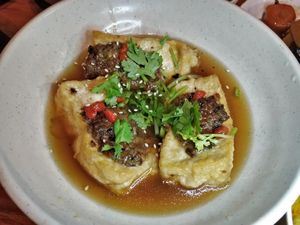 Yong tau foo at Thunder Tree 擂茶树 - VivoCity in Central Singapore