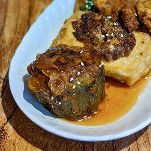 Bittergoud at Thunder Tree 擂茶树 - VivoCity in Central Singapore