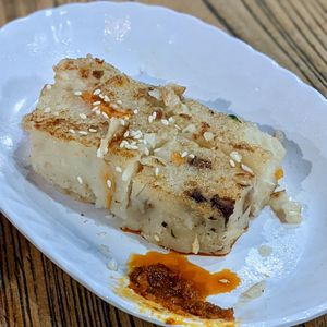 Carrot Cake at Thunder Tree 擂茶树 - VivoCity in Central Singapore