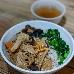 Luo Han Zhai Rice at Thunder Tree 擂茶树 - VivoCity in Central Singapore