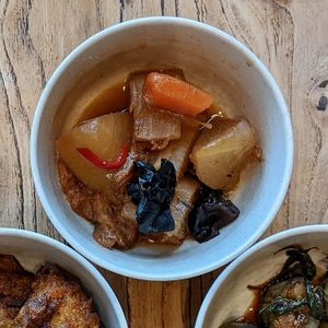 Braised Radish at Thunder Tree 擂茶树 - VivoCity in Central Singapore