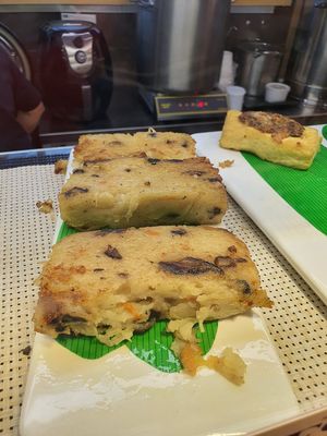 Carrot cake at Thunder Tree 擂茶树 - VivoCity in Central Singapore