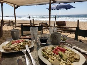 Amazing view😍 at Maya Papaya in Oaxaca