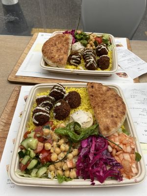 rice falafel at Chick Peace 칙피스 - Gangnamgu in Seoul