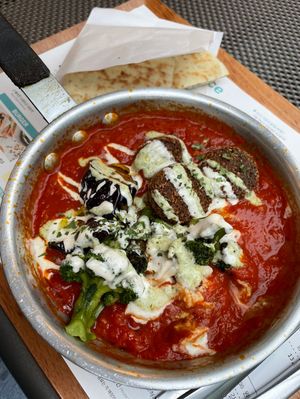 Vegan Shakshuka  at Chick Peace 칙피스 - Gangnamgu in Seoul