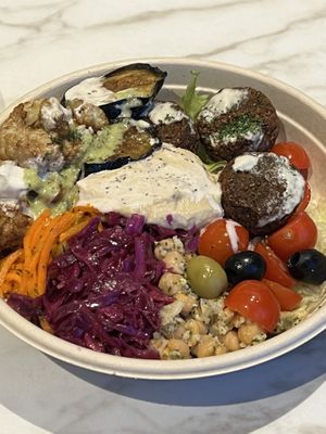 Falafel 🥙   at Chick Peace 칙피스 - Gangnamgu in Seoul