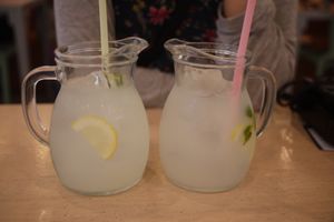 5,000 100% lemonade. Quite bitter at Chick Peace 칙피스 - Gangnamgu in Seoul