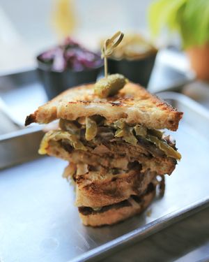 Roast “Beef” Sandwich at Counterpart Vegan in Los Angeles