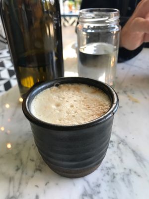 Cappuccino  at Counterpart Vegan in Los Angeles
