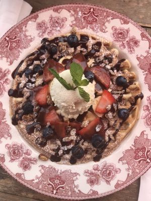 Crispy Waffle at Counterpart Vegan in Los Angeles