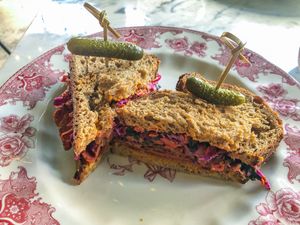 Pastrami  at Counterpart Vegan in Los Angeles