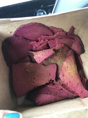 Housemade pastrami at Counterpart Vegan in Los Angeles