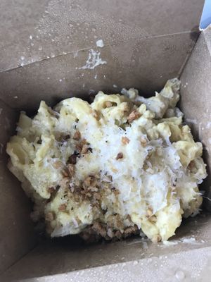Cauliflower mac at Counterpart Vegan in Los Angeles