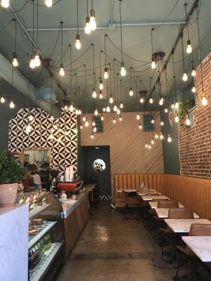 Inside at Counterpart Vegan in Los Angeles