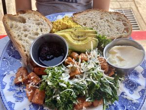 The D’Vinci Brekkie  at Counterpart Vegan in Los Angeles