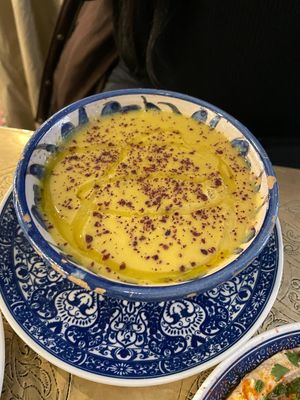 Vegan, Lebanese lentil soup at Comptoir Libanais - Bluewater in Dartford