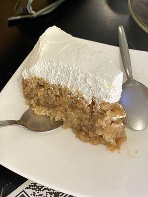 Delicious cake!  at La Piparra in Bilbao