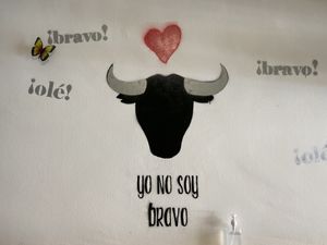 Vegan for the animals. at La Piparra in Bilbao