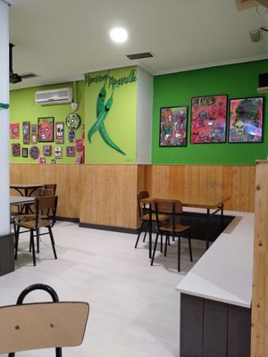 Interior at La Piparra in Bilbao