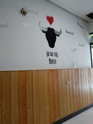 Interior at La Piparra in Bilbao