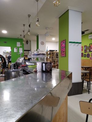 Interior at La Piparra in Bilbao