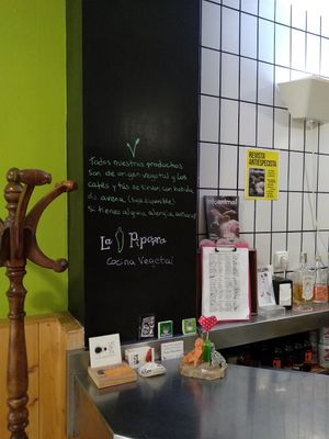 Interior at La Piparra in Bilbao