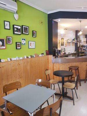 Inside at La Piparra in Bilbao