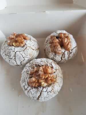 Dessert at La Piparra in Bilbao