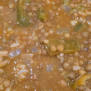 Lentil Soup at La Piparra in Bilbao