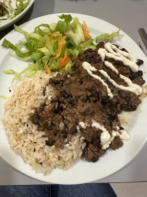 Chilli con carne (daily combo dish)  at La Piparra in Bilbao