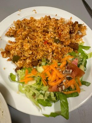 Migas at La Piparra in Bilbao