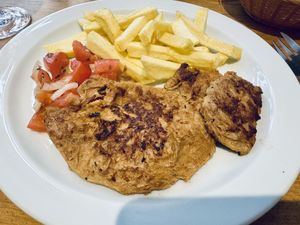 Filete de legumbreta  at La Piparra in Bilbao