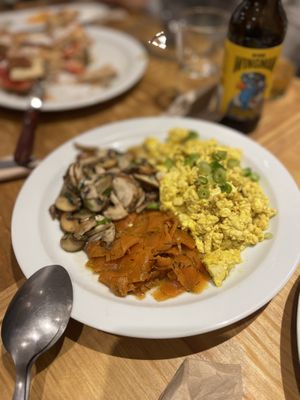 Salmon vegano  at La Piparra in Bilbao