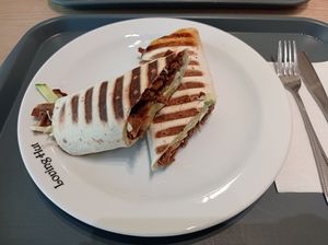 Vegan kebab at Loving Hut - Zlicin in Prague