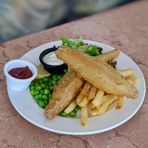 Banana Blossom Fish & Chips at Privé - Wheelock Place in Central Singapore