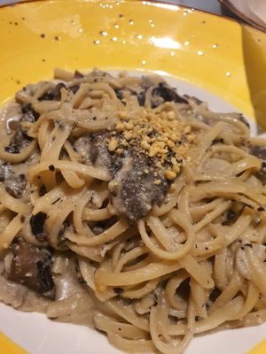 Vegan Linguine Carbonara ~ 27/6/21 at Privé - The Paragon in Central Singapore