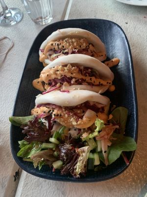 Pork belly sliders  at Tyranny of Distance in Windsor