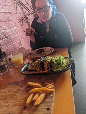 Burger was too good to remember to photograph... at Tyranny of Distance in Windsor