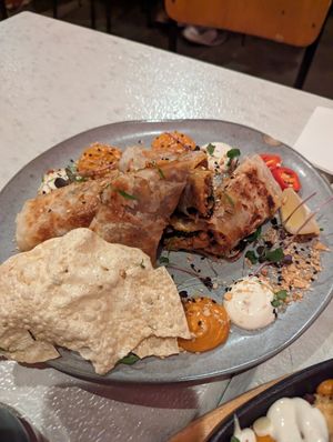 Butter chicken roti at Tyranny of Distance in Windsor