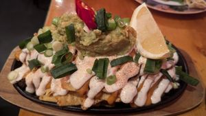 Beef Nachos $19.00 - tasty at Tyranny of Distance in Windsor