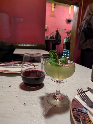 Drinks at Tyranny of Distance in Windsor