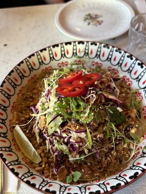 Tofu massaman curry - really exceptional flavour and huge portion  at Tyranny of Distance in Windsor