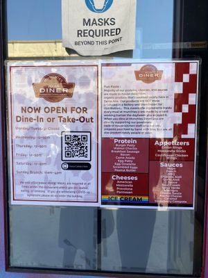 Hours  at Munchies Vegan Diner in Santa Ana