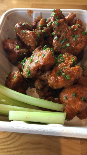 Wings  at Munchies Vegan Diner in Santa Ana