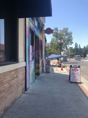 Cute little place  at Munchies Vegan Diner in Santa Ana