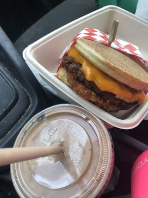 Absolutely yummy and filling! at Munchies Vegan Diner in Santa Ana