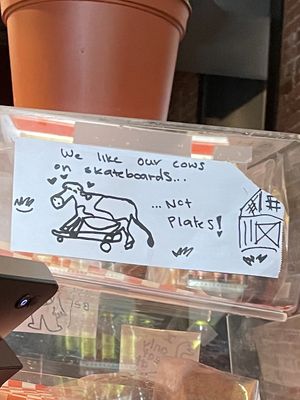 🐮 at Munchies Vegan Diner in Santa Ana